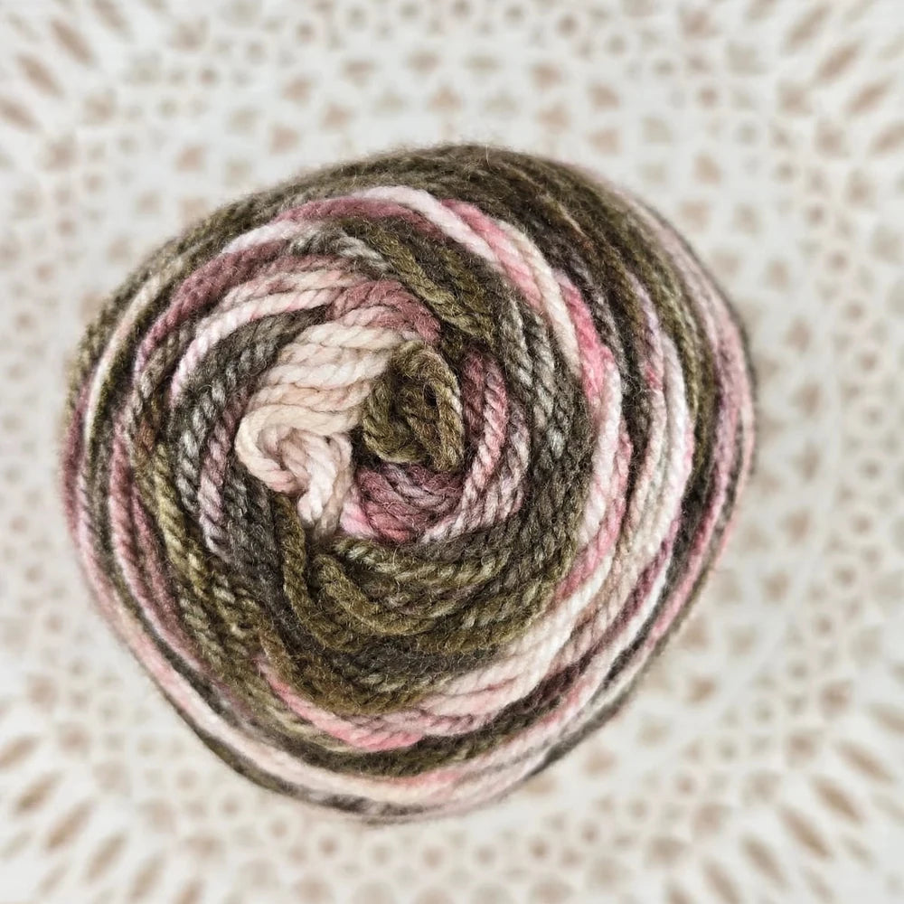 Lana Ámbar Terra Matizada 200 g Low Pilling - Color 9