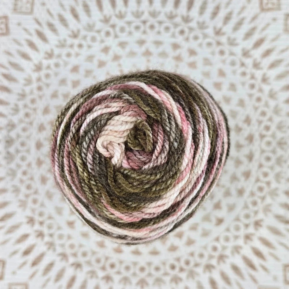 Lana Ámbar Terra Matizada 200 g Low Pilling - Color 9