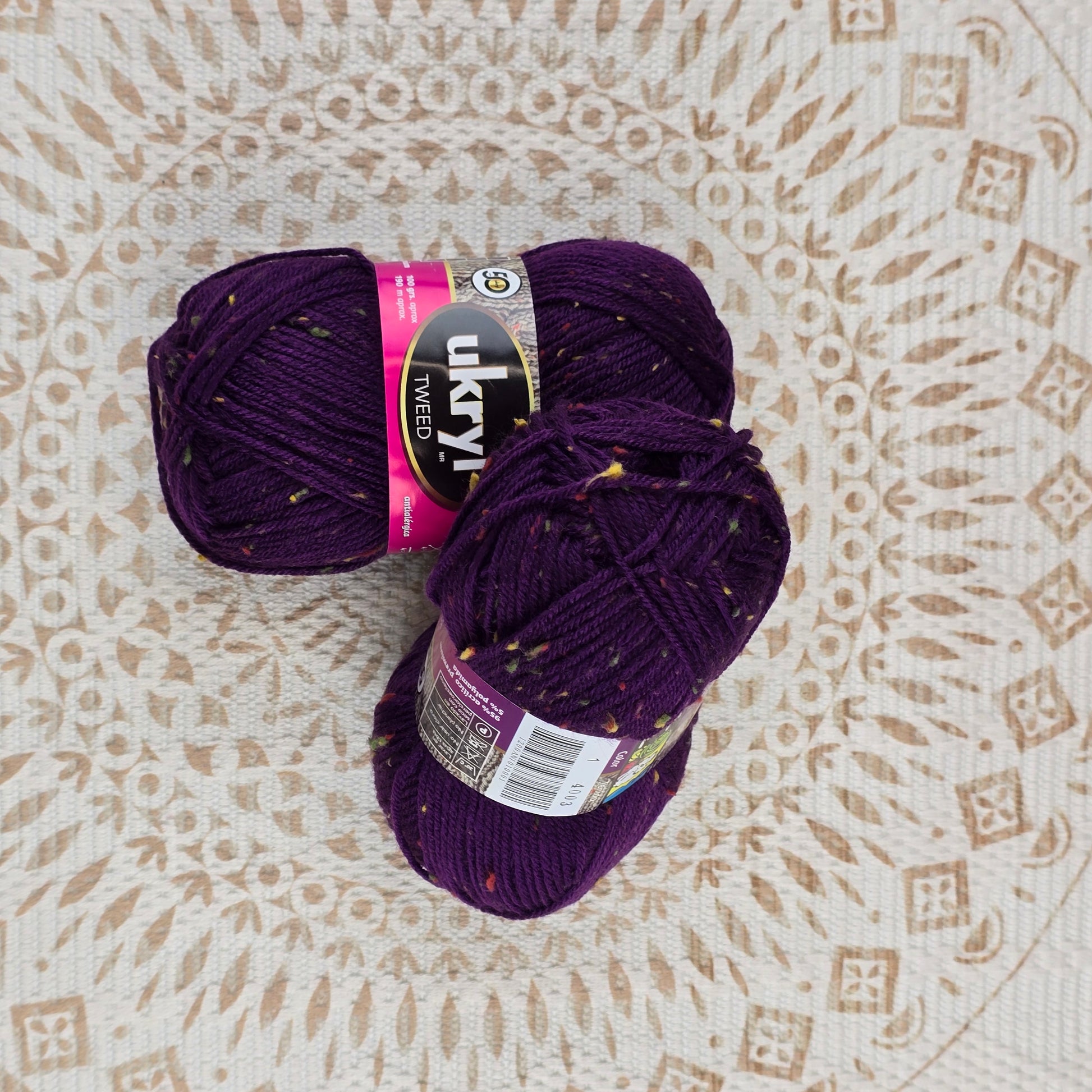 Lana Tweed 100 g - Color 1