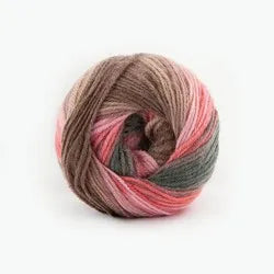 Petunia | Pack Lana Nevada Batik 100% Acrílico Premium - Ideal para proyectos de invierno