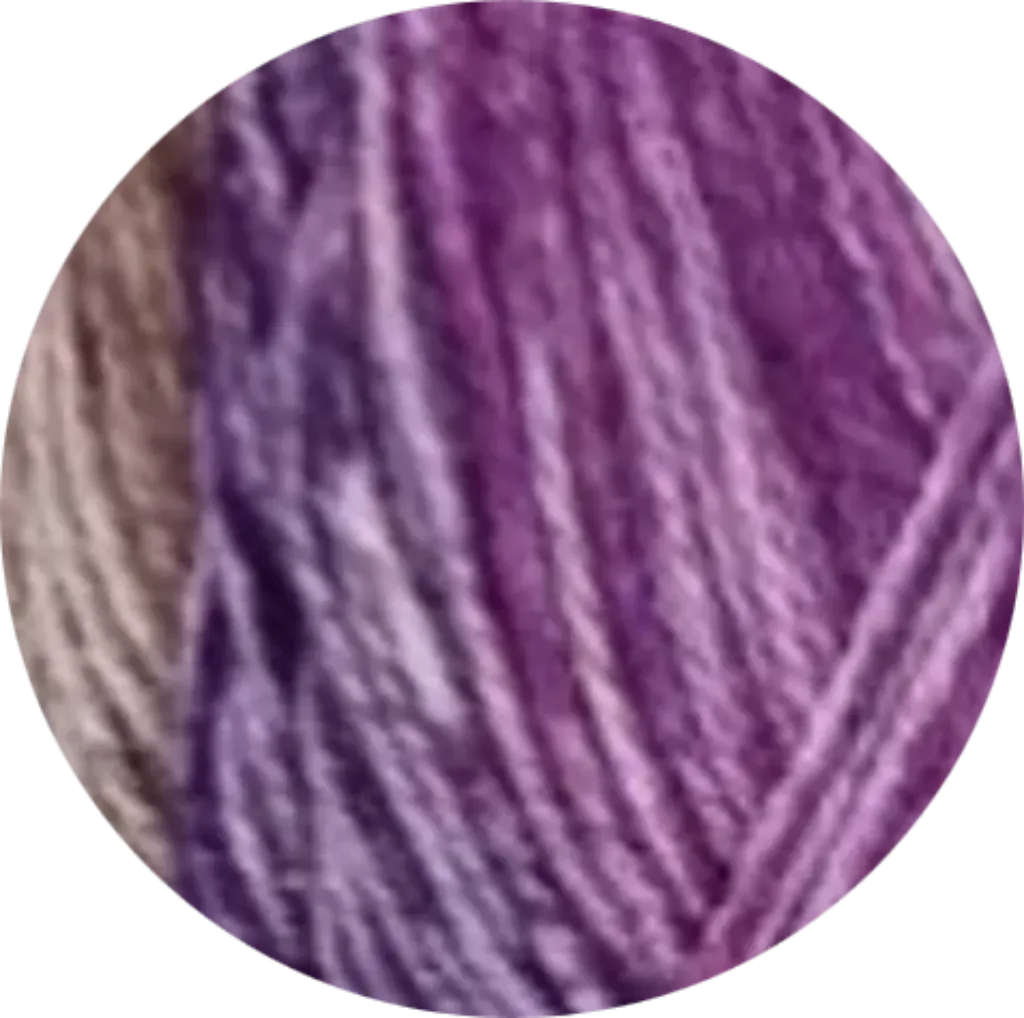 Ovillo de lana acrílica Pack Ámbar Kids color Berry, 100% suave e hipoalergénico para bebé.