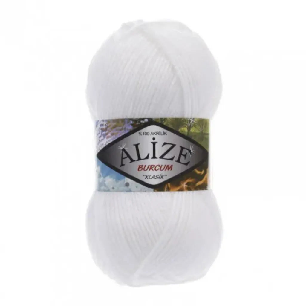 Pack Burcum Klasik de Alize 100% Acrílico y 210 m de rendimiento.