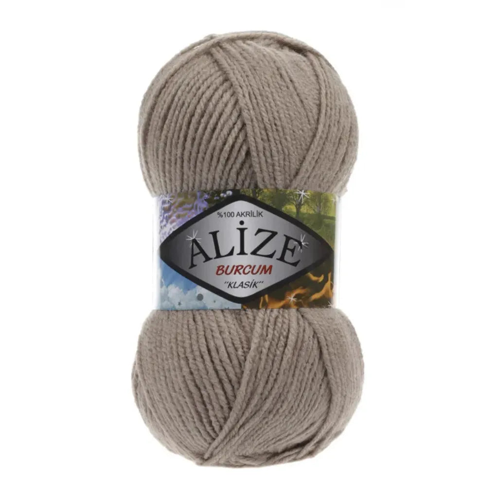 Pack Burcum Klasik de Alize 100% Acrílico y 210 m de rendimiento.