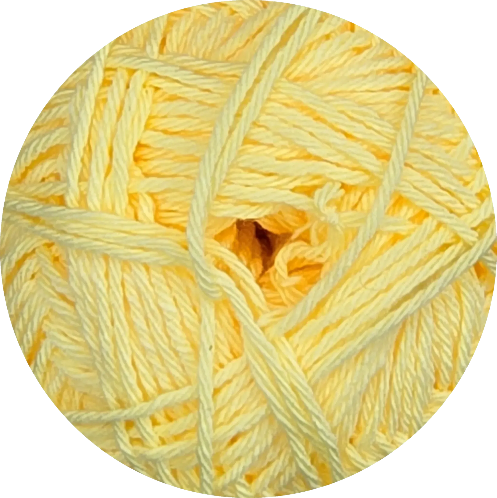 Ovillo de lana Baby Soft de Ukryl color amarillo claro, 100% microfibra ultra suave ideal para tejer prendas de bebé.