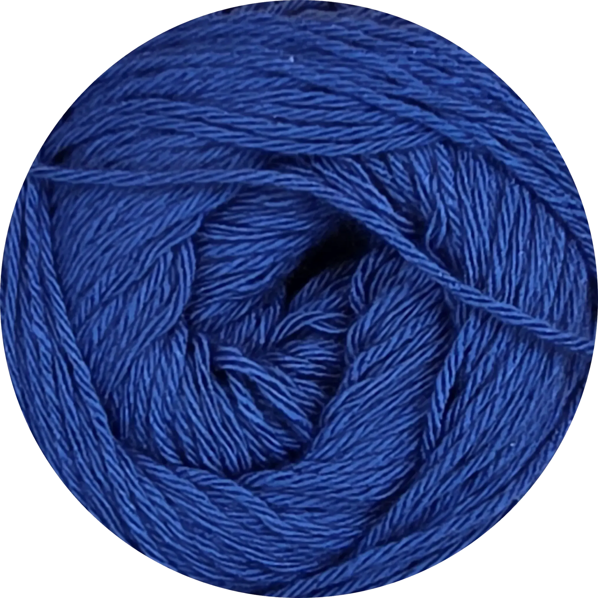 Ovillo de lana Baby Soft Ukryl 100% microfibra ultra suave color azul intenso para tejidos de bebe