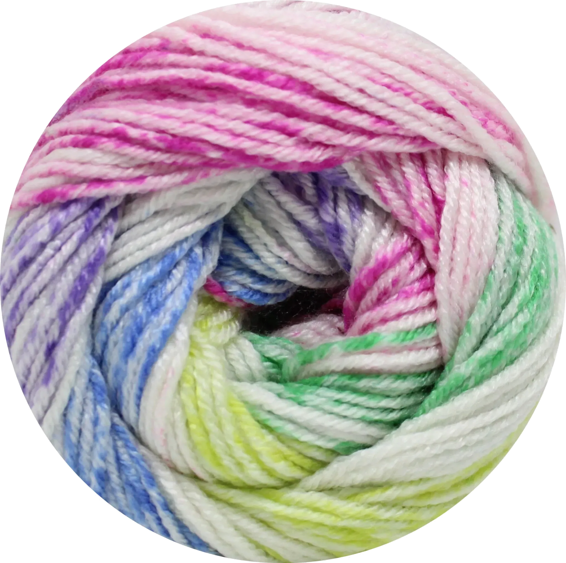 Lana Abejita de Petunia – Acrílico Antipilling Matizado Suave para Tejer - Berry Bloom - 102