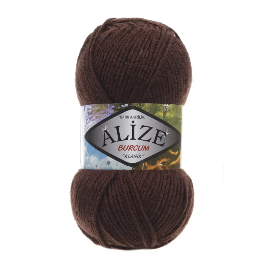 Pack Burcum Klasik de Alize 100% Acrílico y 210 m de rendimiento.