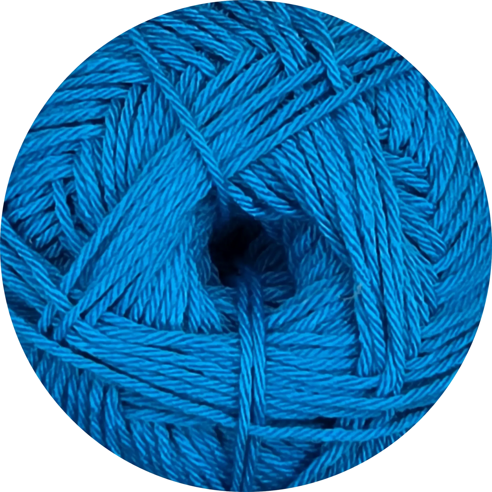 Ovillo de lana Baby Soft de microfibra 100% en color calipso, ultra suave, ideal para proyectos de tejido para bebés.