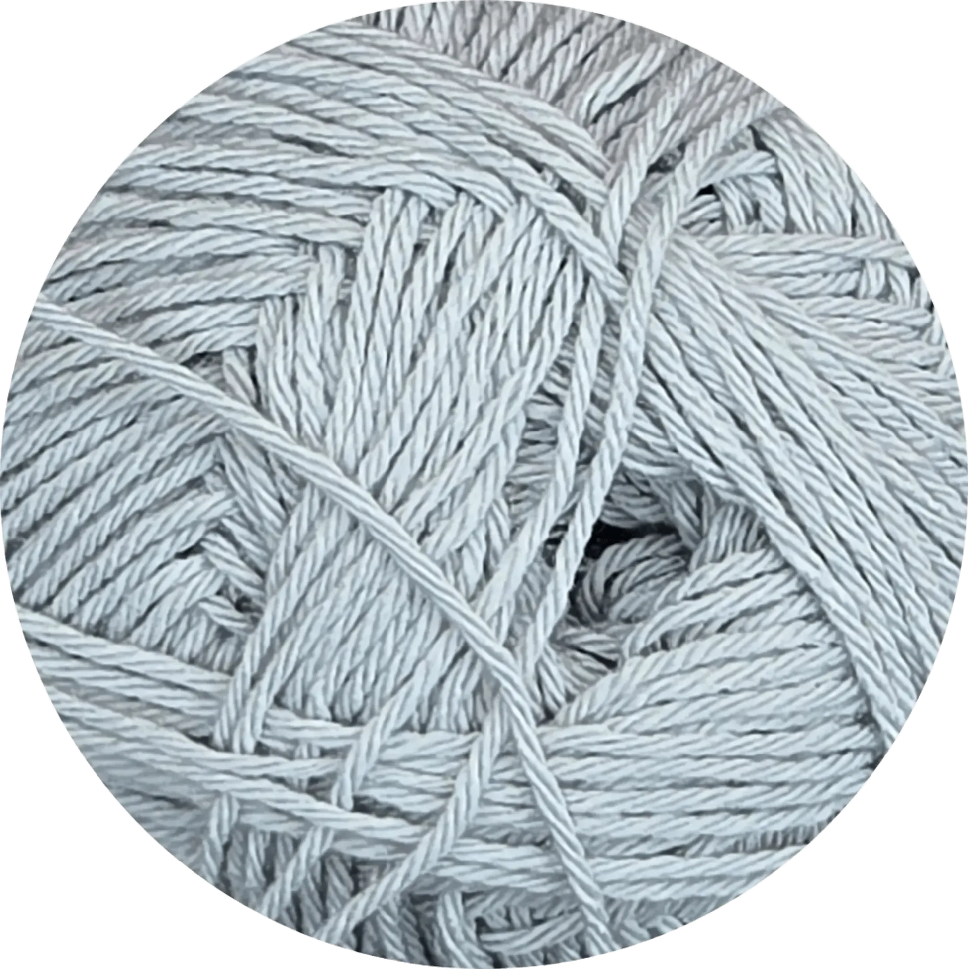 Ovillo de lana Baby Soft de microfibra gris perla, textura ultra suave para tejidos de bebe