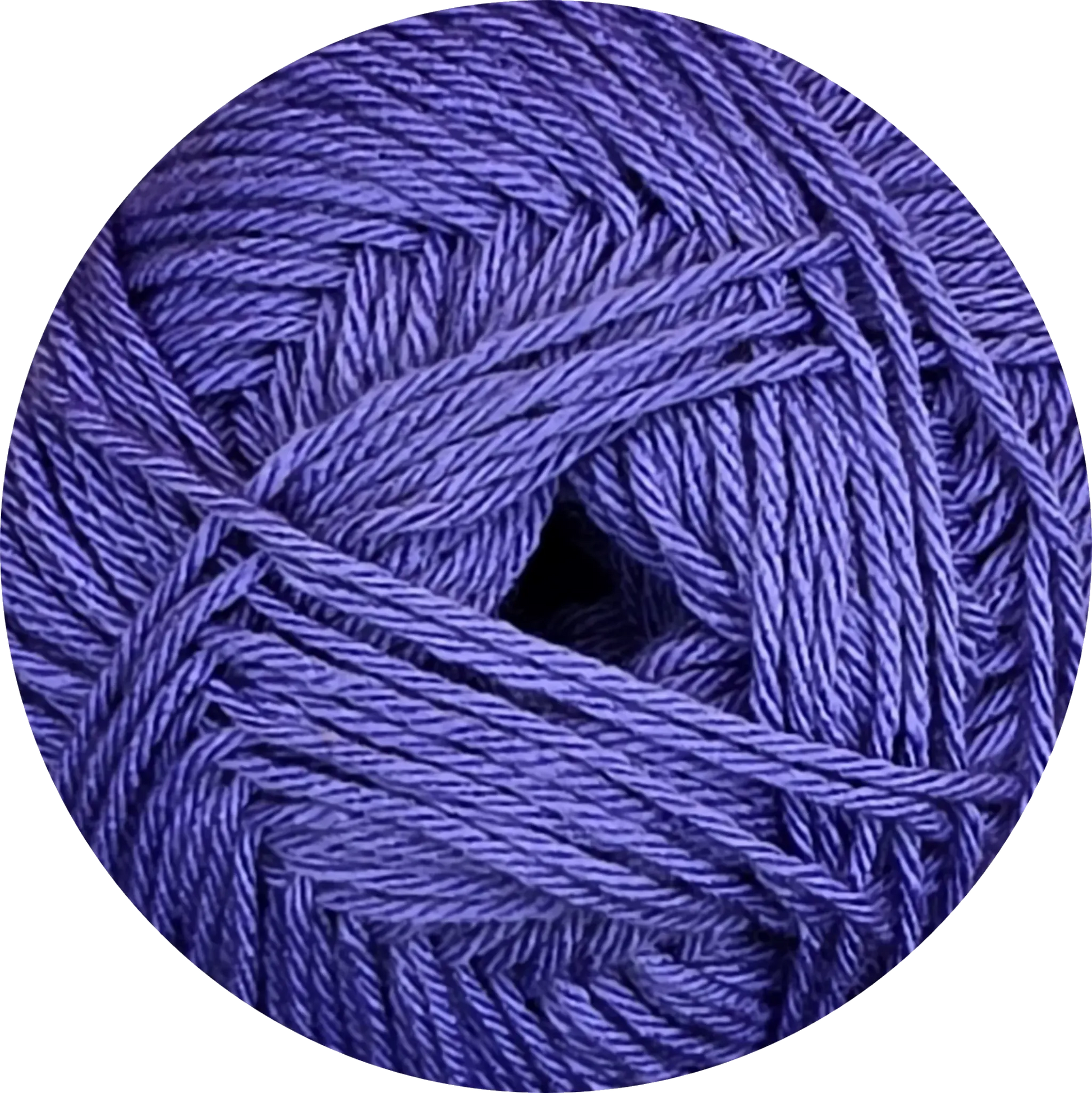 Ovillo de lana Baby Soft Ukryl 100% microfibra ultra suave morado, ideal para tejidos de bebe.