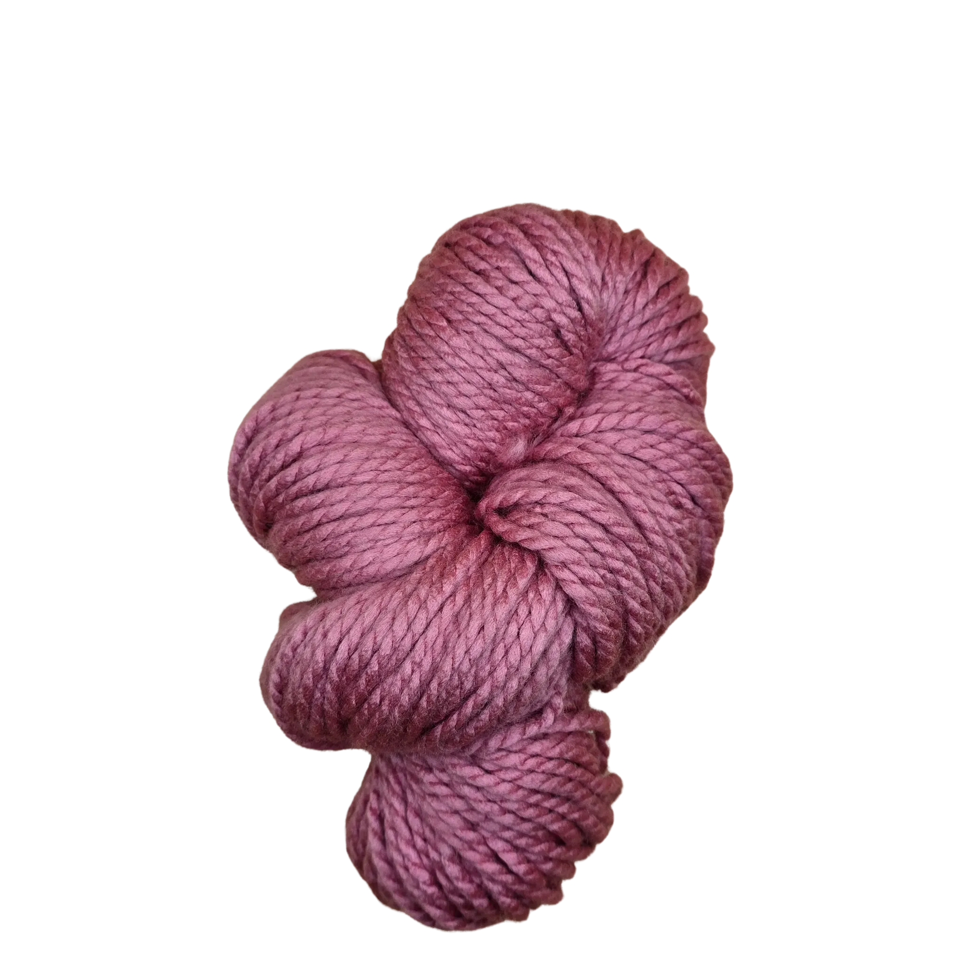 Madeja de lana acrilica suave color frambuesa (raspberry dream), ideal para tejer prendas calidas y comodas.