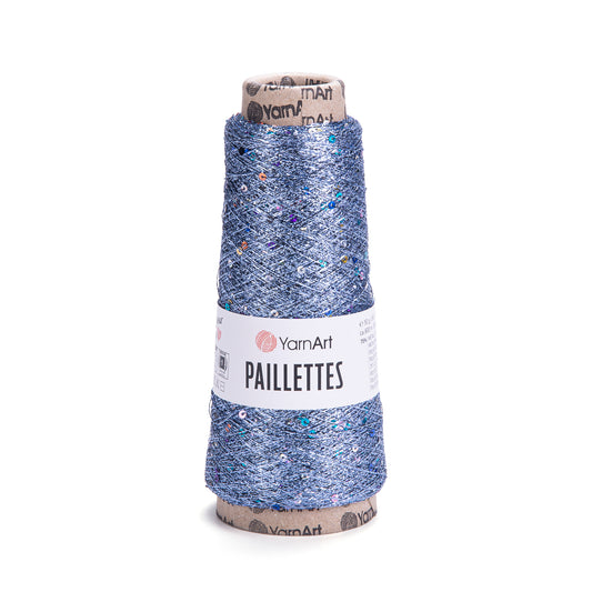 YarnArt Paillettes 50 g con lentejuelas metálicas