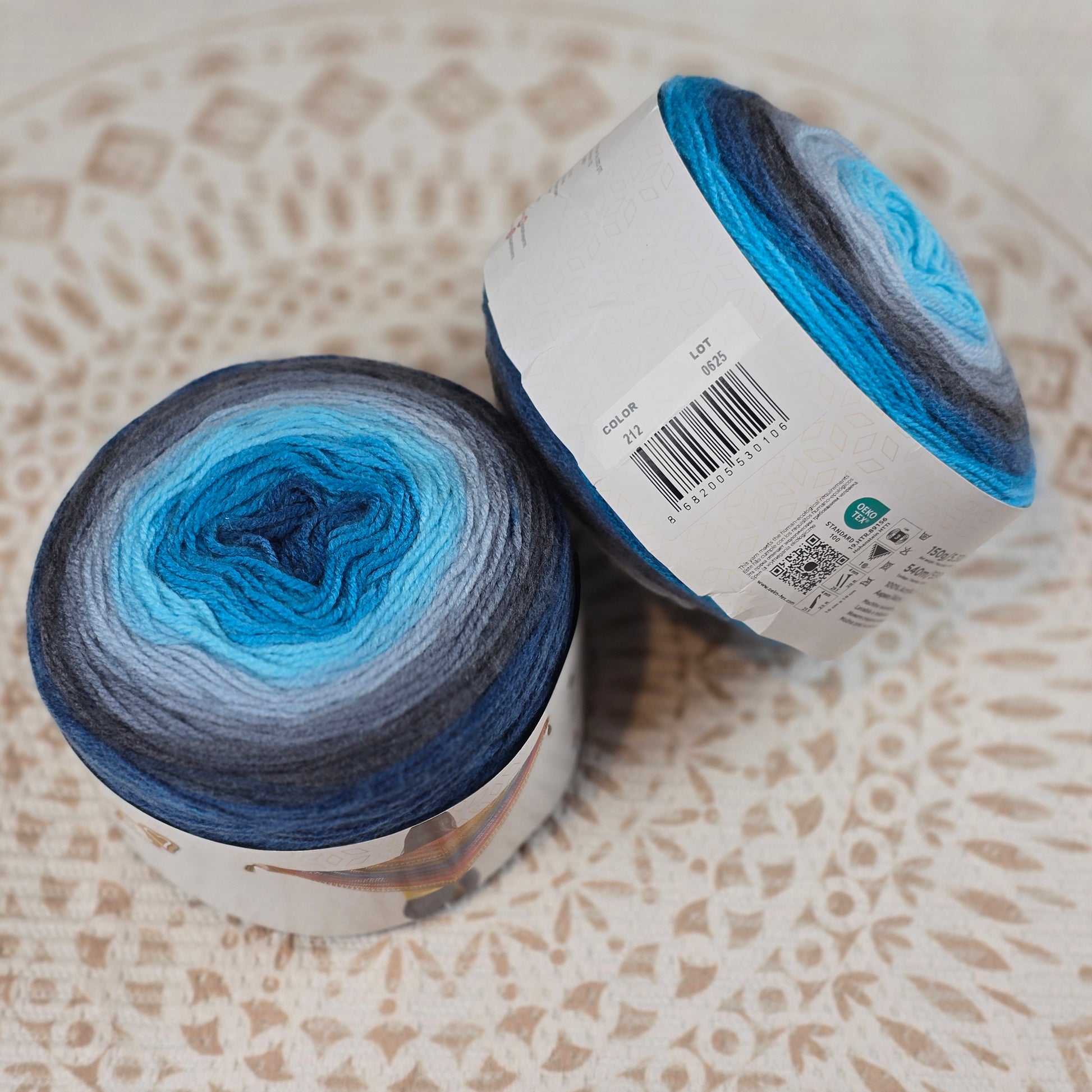 Cake de Papatya - Color Azul Gris