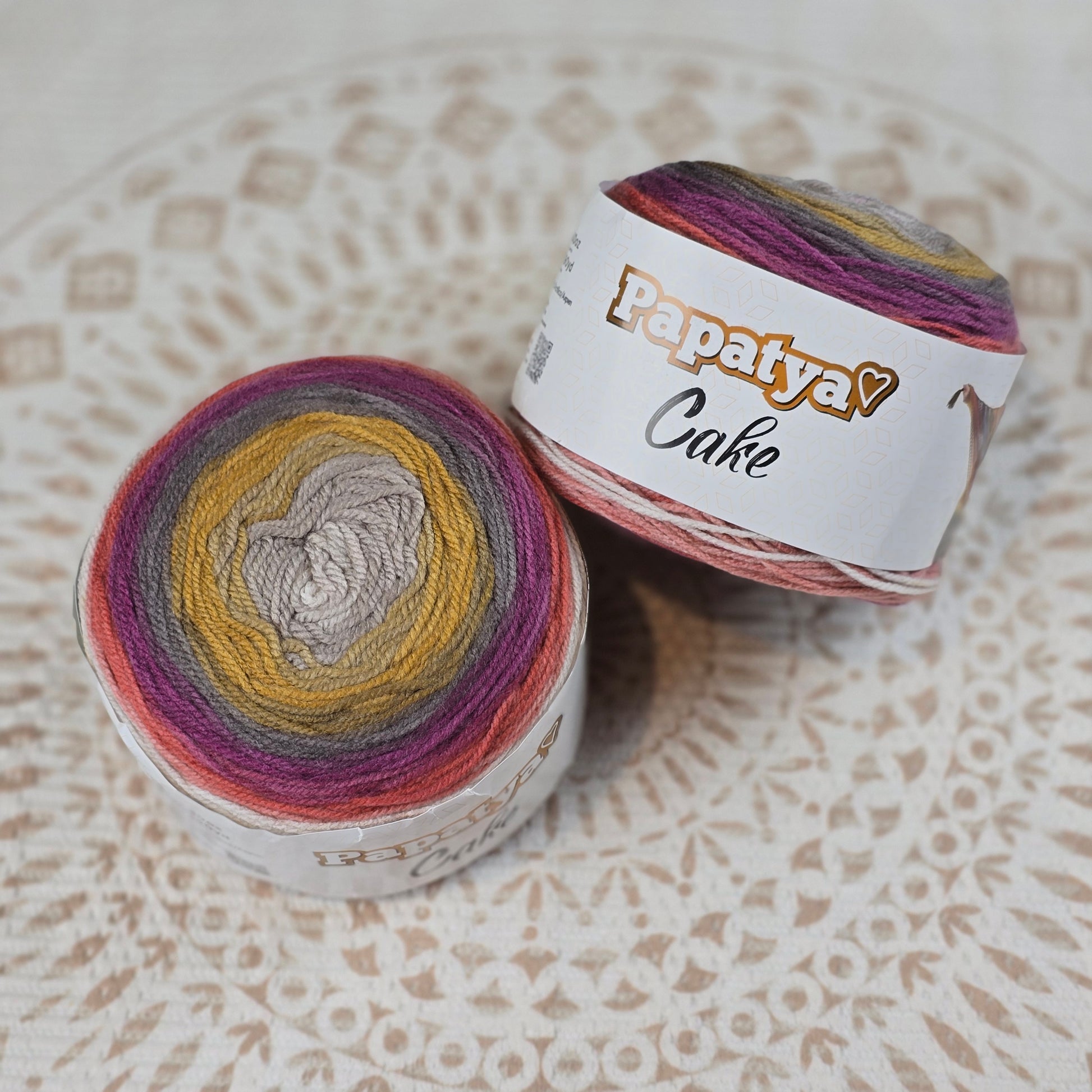 Cake de Papatya - Color Fucsia Mostaza