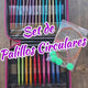 Set de Palillos Circulares Intercambiables de Aluminio